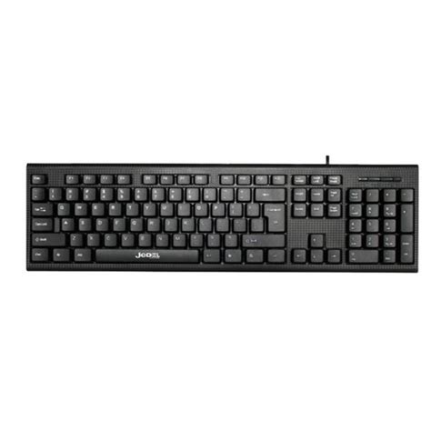 Clavier USB Jedel K13 Azerty Noir au Meilleur Prix - Spacenet