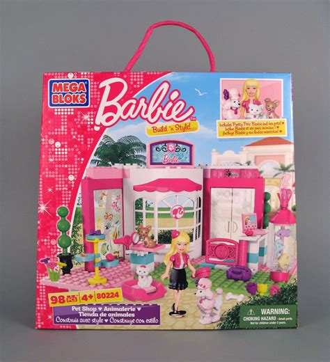 Mega Bloks Barbie's "Pet Shop" vs. Lego Friends' "Heartlake Pet Salon"...a Comparison Review ...