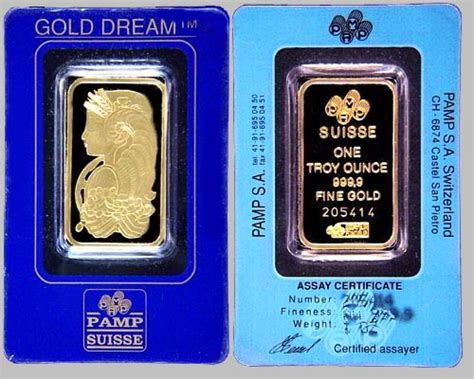 Pamp Swiss Gold Bar 1oz. - Steinmetz Coins & Currency