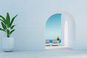 Gate to the sea view & beach living featuring luxury, resort, and hotel | Holiday Stock Photos ...