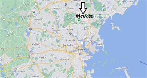 Where is Melrose Massachusetts? What county is Melrose MA in | Where is Map