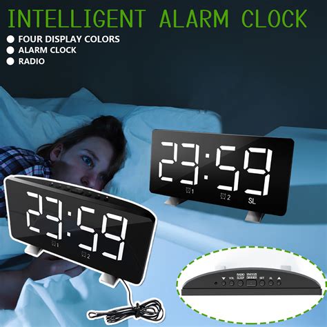 Super Loud Alarm Clock with Bed Shaker , Dual Vibrating Alarm Clock ...