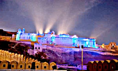 Sound and light Show at Amber Fort