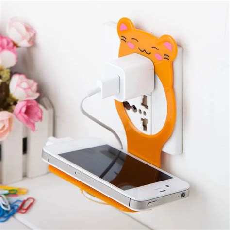 Creative Convenience Folding Hanging Phone Stand Multifunctional Charging Home Companion Mobile ...