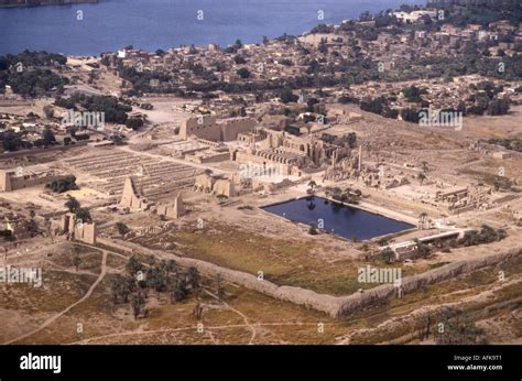 Karnak Temple Aerial