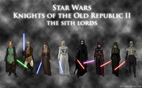 KotOR II Characters Wallpaper by SamLake10 on DeviantArt