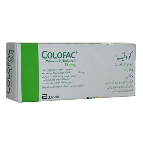 COLOFAC 135MG TAB - Pack Size X 30 - Khalid Pharmacy | Online Pharmacy ...