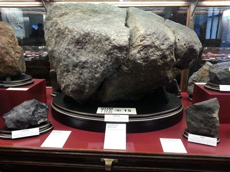 Meteorites at the Natural History Museum, Vienna