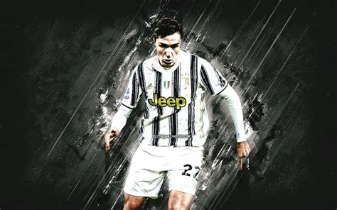 Download wallpapers Federico Chiesa, Juventus FC, white stone ...