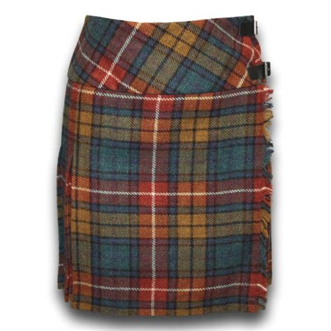 Ladies Antique Buchanan 'Isobel' Billie Kilt 100% Wool Made in Scotland