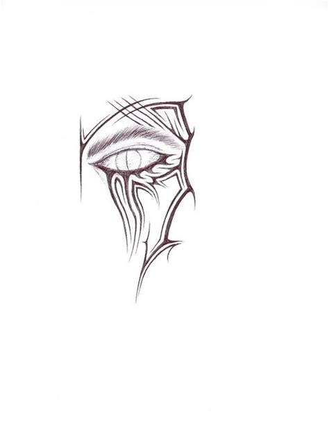 Tribal eye tattoo by Tirazael on DeviantArt