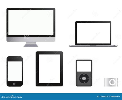 HI TECH Products Collection Editorial Stock Image - Illustration of screen, modern: 18694279