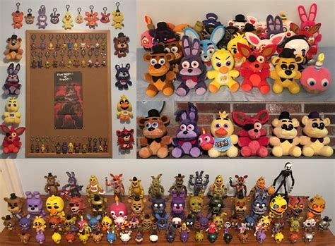 Here is my current FNAF Merchandise Collection, consisting of 170 items. (Not including the ...