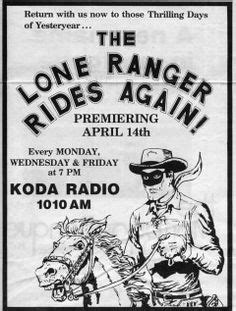 38 The Lone Ranger(Radio) ideas | lone ranger, old time radio, radio