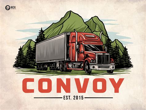 Convoy est. 2015 by Nick Studio on Dribbble