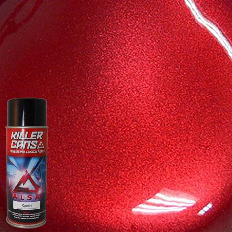 Alsa Refinish 12 oz. Candy Apple Red Killer Cans Spray Paint-KC-AR - The Home Depot