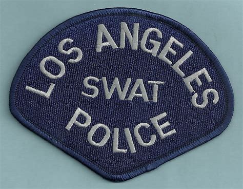 Los Angeles California LAPD Police SWAT Team Patch