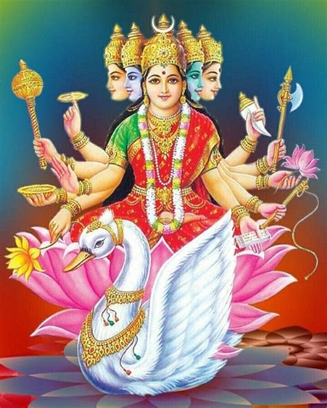 Pin by JAI SHREE SADANANDA on hindu god imegas | Saraswati goddess, Devi durga, Gayatri devi