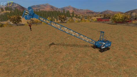 Sarens Crawler Crane v 1.0 - FS17 mods