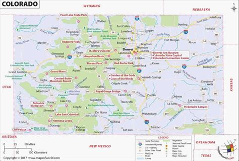 Map Of Lamar Colorado | secretmuseum