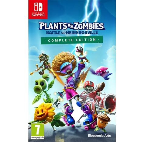 Plants Vs Zombies Nintendo Switch Lite - Nintendo Switch Game Plants Vs. Zombies : Battle For ...