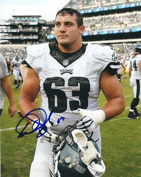 Signed David Molk Photo - 8X10 Philadelphia Eagles