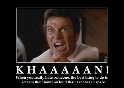 JJ Abrams’ Star Trek II – The Seed of Khan | Star trek funny, Star trek quotes, Star trek captains