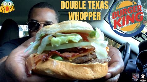 Burger King® Texas Double Whopper Review! - YouTube