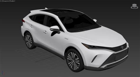 Toyota Harrier 2022 - 3D Model by AlphaGroup