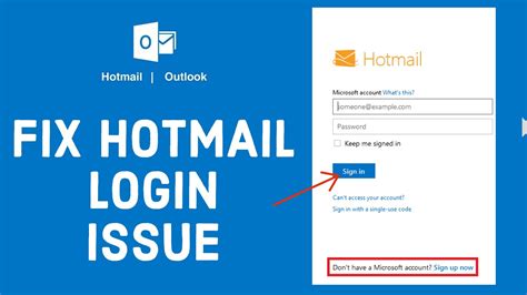 Hotmail Login Issue: How to Fix Hotmail Login Problems 2022? SOLVED !!! - YouTube