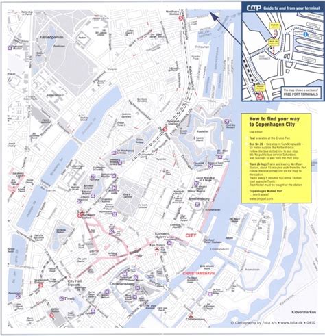 Copenhagen Free Port Cruise Terminal Map - Copenhagen • mappery