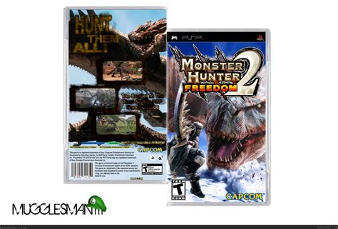 Monster Hunter Freedom 2 PSP Box Art Cover by MugglesMan111