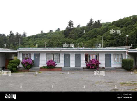 Motel in Orick, California Stock Photo - Alamy