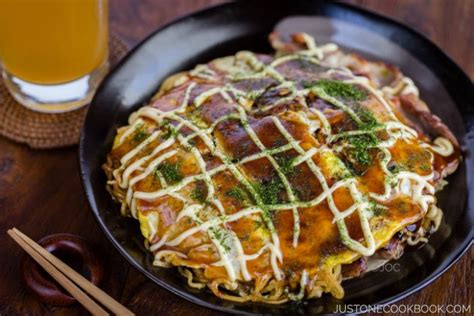 Hiroshimayaki (Hiroshima Style Okonomiyaki) | Easy Japanese Recipes at ...