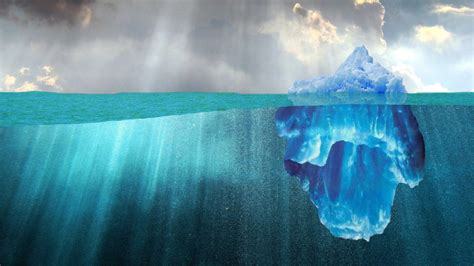 Underwater iceberg by Fanois - Desktop Wallpaper