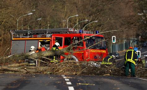 Deutsche Bahn halts rail service across Germany due to storm | Reuters