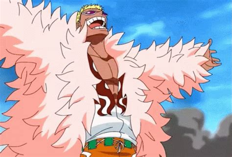 Doflamingo One Piece GIF - Doflamingo One Piece Laughing - Discover & Share GIFs