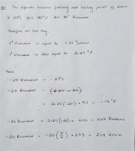 The Reaumur temperature scale, while now obscure, was once...get 4