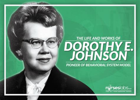 Dorothy E. Johnson - Biography and Works - Nurseslabs