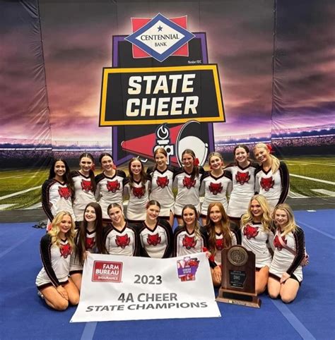 Back-to-Back 4A Cheer State Champions | Brookland Public Schools