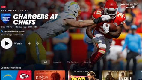 Prime Video Gets Ready For Kickoff Of Its NFL Streaming Experience