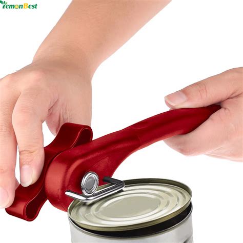 1Pcs Smooth Edge Kitchen Cans Opener Professional Ergonomic Manual Can Opener Side Cut Manual ...