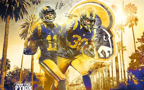 10 Latest Los Angeles Rams Wallpaper FULL HD 1920×1080 For PC Background 2024