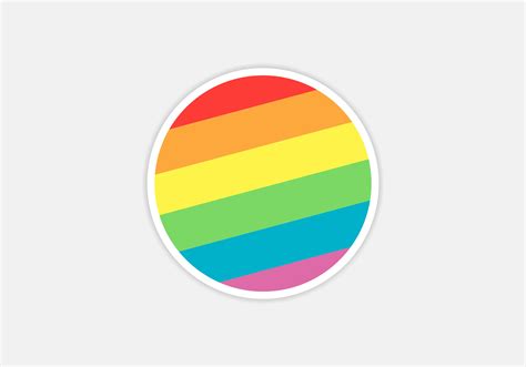 Circle Rainbow Logo Graphic by DEEMKA STUDIO · Creative Fabrica