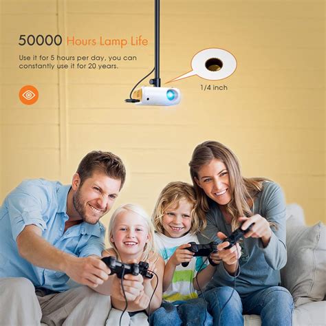 Auking Projector Mini 1080P - Promotech