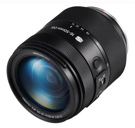 Amazon.com : Samsung NX 16-50mm f/2.0-2.8 S Series Zoom Camera Lens with OIS and UPSM (Black ...