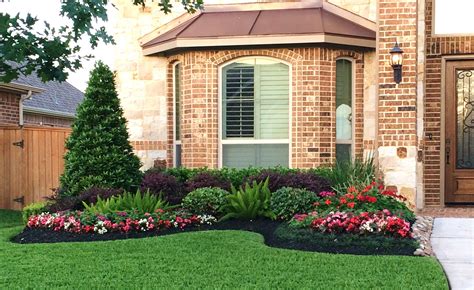 Image result for landscape beds along house with pop up irrigation system | Front house ...