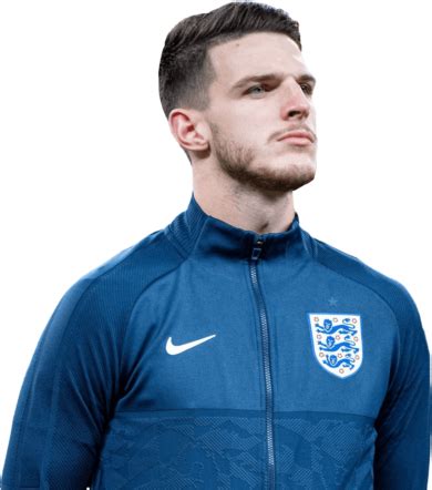 Declan Rice England football render - FootyRenders