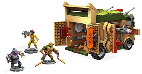 Mega Bloks Teenage Mutant Ninja Turtles Classic Series Party Wagon ...