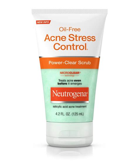 Oil-Free Acne Stress Control® Power-Clear Scrub | Neutrogena®